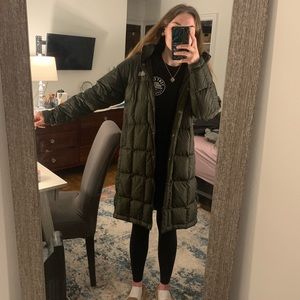 The north face parka